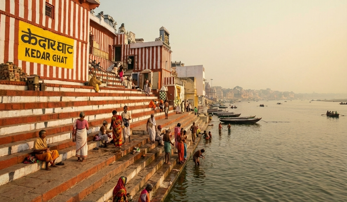 Kedar Ghat Varanasi